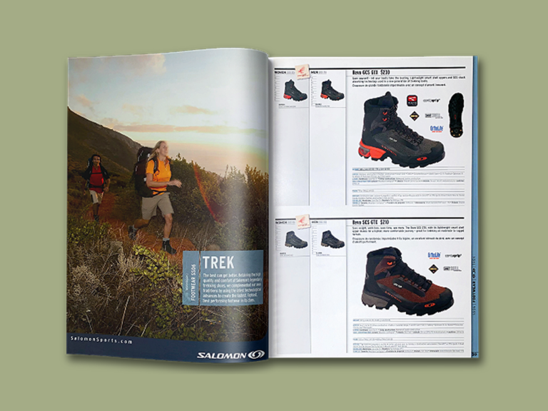 Adidas print catalogue